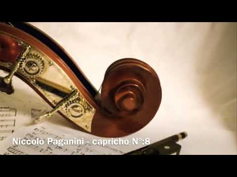 Niccolò Paganini - capricho solo violín, op:1 , Nº:8