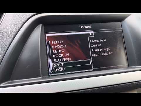 Citroen C5 X7   Dashboard Options & Settings  | 2012 |   #81