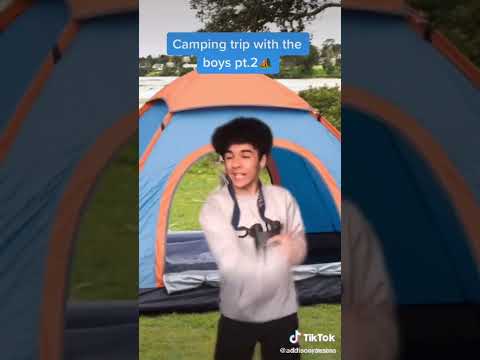 Lee Morris (heavythabro) camping trip with the boys.