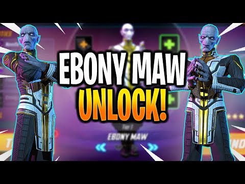 *NEW* EBONY MAW UNLOCK & LEVEL UP! - MARVEL Strike Force - MSF