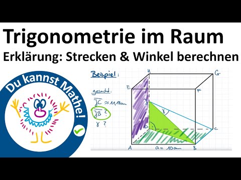 Trigonometry in space