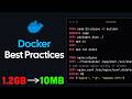 Docker Image BEST Practices From 1 2GB To 10MB