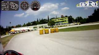 preview picture of video 'Karting at Pula Green Garden with 17hp rental kart'