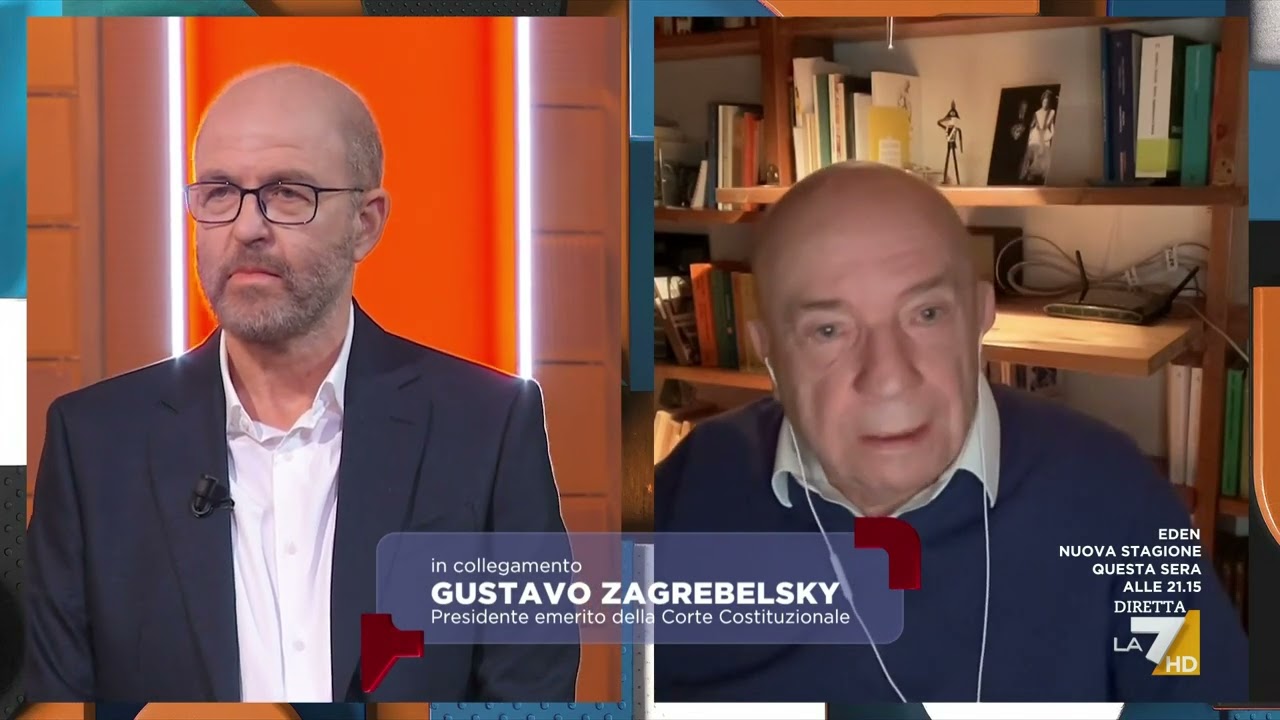 Caso Salvini, Zagrebelsky: "Mi ha lasciato perplesso il video, la postura che non saprei se ...