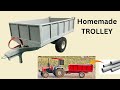 How To Make Dumper Trolley With PVC Pipe