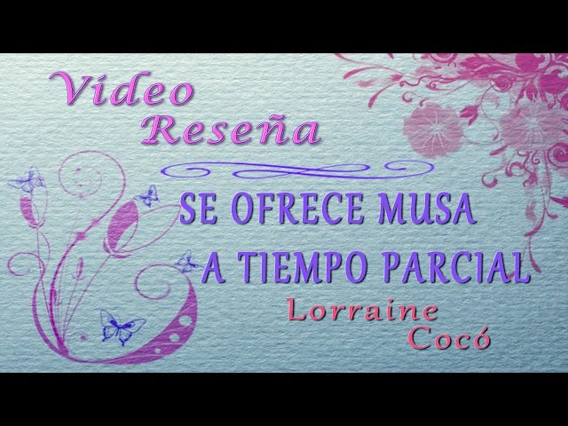 Vídeo relacionado con Se ofrece musa a tiempo parcial