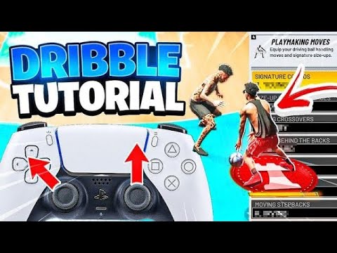 NBA 2K22 BEST BASIC DRIBBLE GOD TUTORIAL! HOW TO DRIBBLE & SCORE  LIKE 2K17 ON 2K22! HOW TO BE COMP!