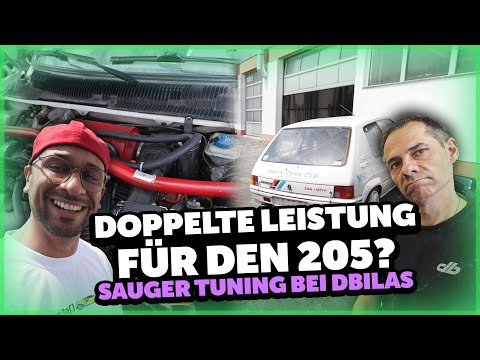 JP Performance - Doppelte Leistung für den Peugeot 205? | Saugertuning bei dbilas