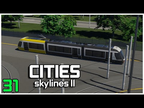 Straßenbahnen in BEACH Properties | Cities Skylines 2 - 31 | #citiesskylines2