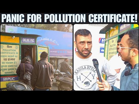 Delhi Pollution | "50% Cars Have No Certificate.." Panic Situation at Petrol Pumps | BJP