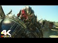 Transformers The Last Knight 2017 Decepticons Vs Autobots Scene 4K 60fps