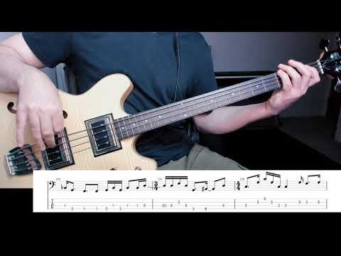 Black Market (live) Bass Cover with Tab: Jaco Pastorius