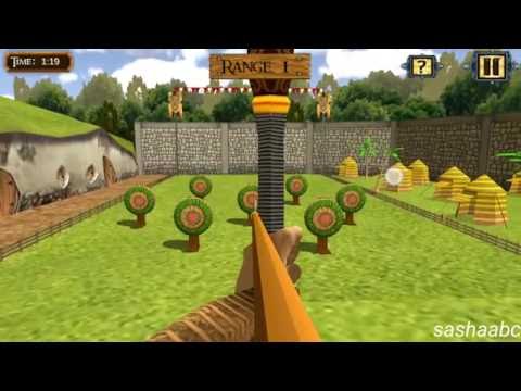 archery range 3d обзор игры андроид game rewiew android.
