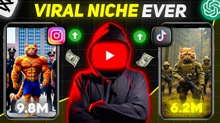 New Viral Cat Niche For TikTok Creativity Program & YouTube Shorts