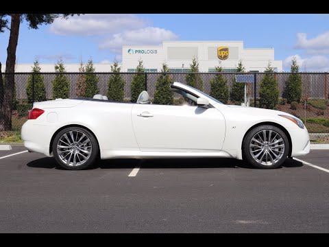 The 2015 INFINITI Q60 is the Last Year You Could Get a INFINITI Convertible