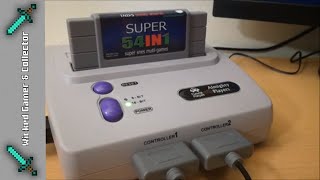 54 in 1 Multi Game Cartridge / Gameplay & Review / Super Famicon  / SNES