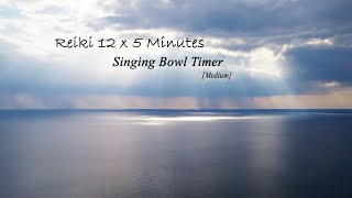 Optimieren Sie Ihre Reiki-Praxis mit diesem 12 x 5 Min. Klangschalen-Timer auf YouTube. Beruhigende Klänge während Ihrer Session.