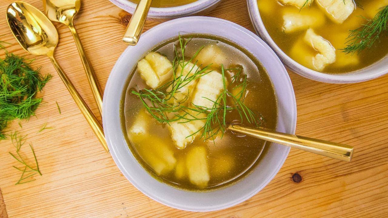 Missy Robbins' Chicken Soup with Ricotta Dumplings thumnail