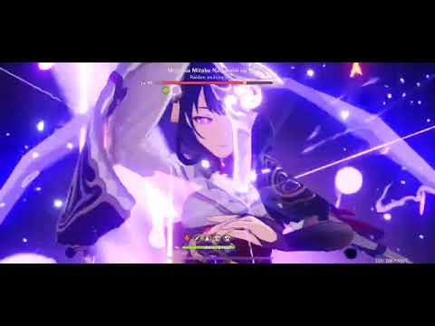 C0 Raiden + C2 Nahida vs L90 Shogun Boss