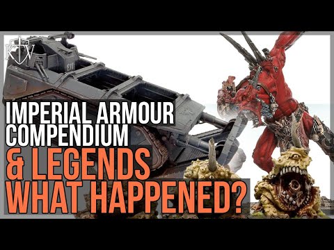 Imperial Armour Compendium & Warhammer Legends - Inconsistencies With GWs Own Approach