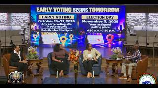 Pastor Christoppher Stackhouse, Sr. | Let's Talk About Voting | Lewis Chapel-Fayetteville |10.14.26