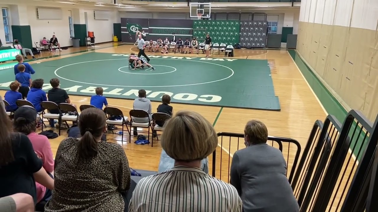 1st Wrestling Pin and Win - black singlet - 8th grade