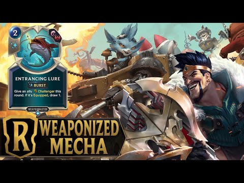 6-0 Winstreak with Weaponized Mecha ! Rumble Draven Sion Deck - Legends of Runeterra Awakening