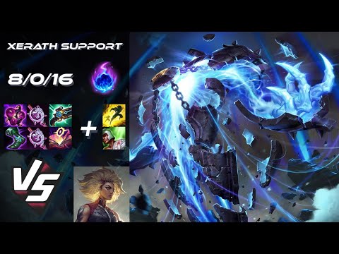 SUPPORT Xerath vs Rell - EU Grandmaster Patch 14.21