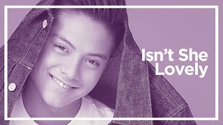 Daniel Padilla - Isn&#39;t She Lovely (Audio)