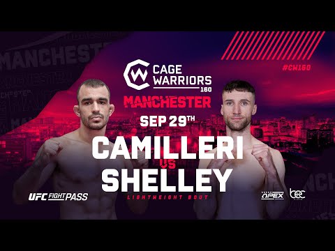 Matt Camilleri vs. Adam Shelley | FULL FIGHT | CW 160 Manchester