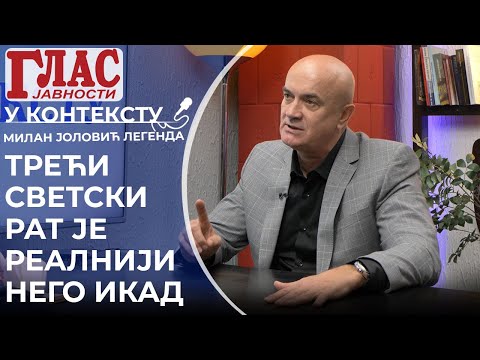 MILAN JOLOVIĆ LEGENDA: RAT U UKRAJINI ĆE SE PRELITI NA NEKU OD PRAVOSLAVNIH ZEMALJA