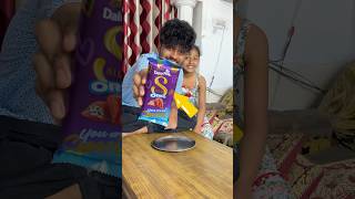 I eat my sister Dairymilk silk oreo chocolate 😂❤️ #minivlog #shorts