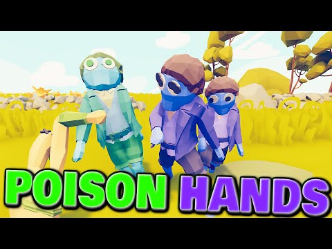 TABS - Poison Hands! Potionseller Halfling Trio vs Every Faction | MODS Wild West Faction Update