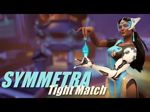 Overwatch Open Beta: Symmetra Gameplay - Epic Graphics Setting