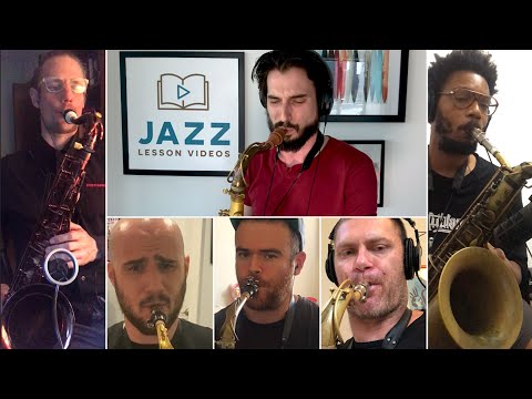 Chad LB Virtual Big Band - My One And Only Love