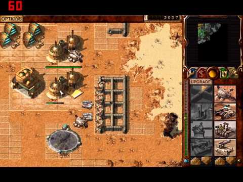 Dune 2000 - Ordos - Mission 8 Part 1 - Fending Off Attacks From Everywhere