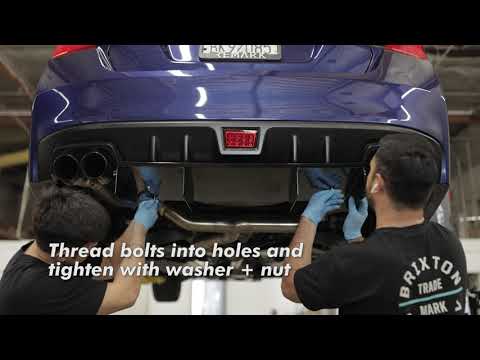2015 - 2021 SUBARU WRX/STI REAR DIFFUSER DIY Aeroflowdynamics