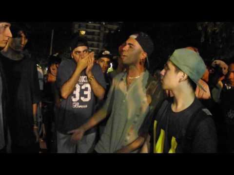 2PARAGUAYOSY1CHILENO vs  TEGO NEUZ MAMBA (1ra Replica) - Final - (22/1) El Eje De La Rima 3vs3