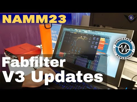 NAMM 2023 - FabFilter - Twin 3 - Timeless 3 - Volcano 3