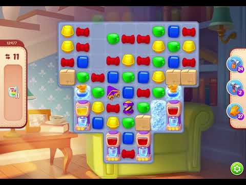 HomeScapes Level 12477 no boosters