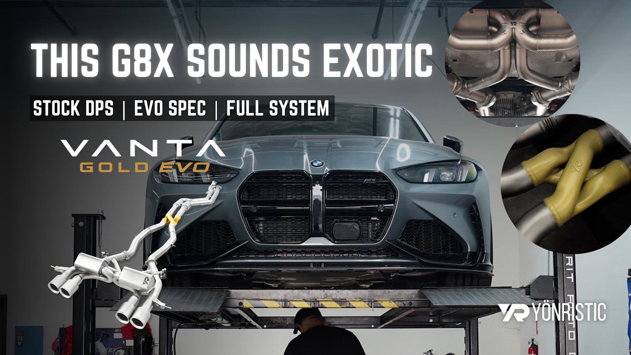 This G8X Sounds EXOTIC With STOCK Downpipes… VANTA GOLD™ EVO Catback