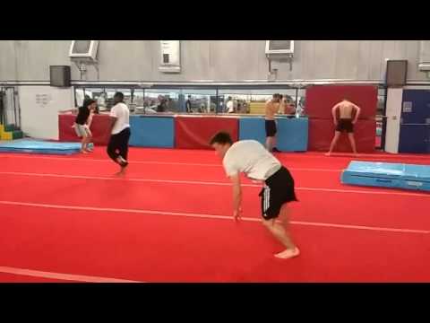 slow motion, Touchdown raiz to nicely executed Boxcutter, performed Perry Flo