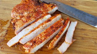 Delicious Grilled Pork Chop on the ASMOKE 350 BBQ Pellet Grill