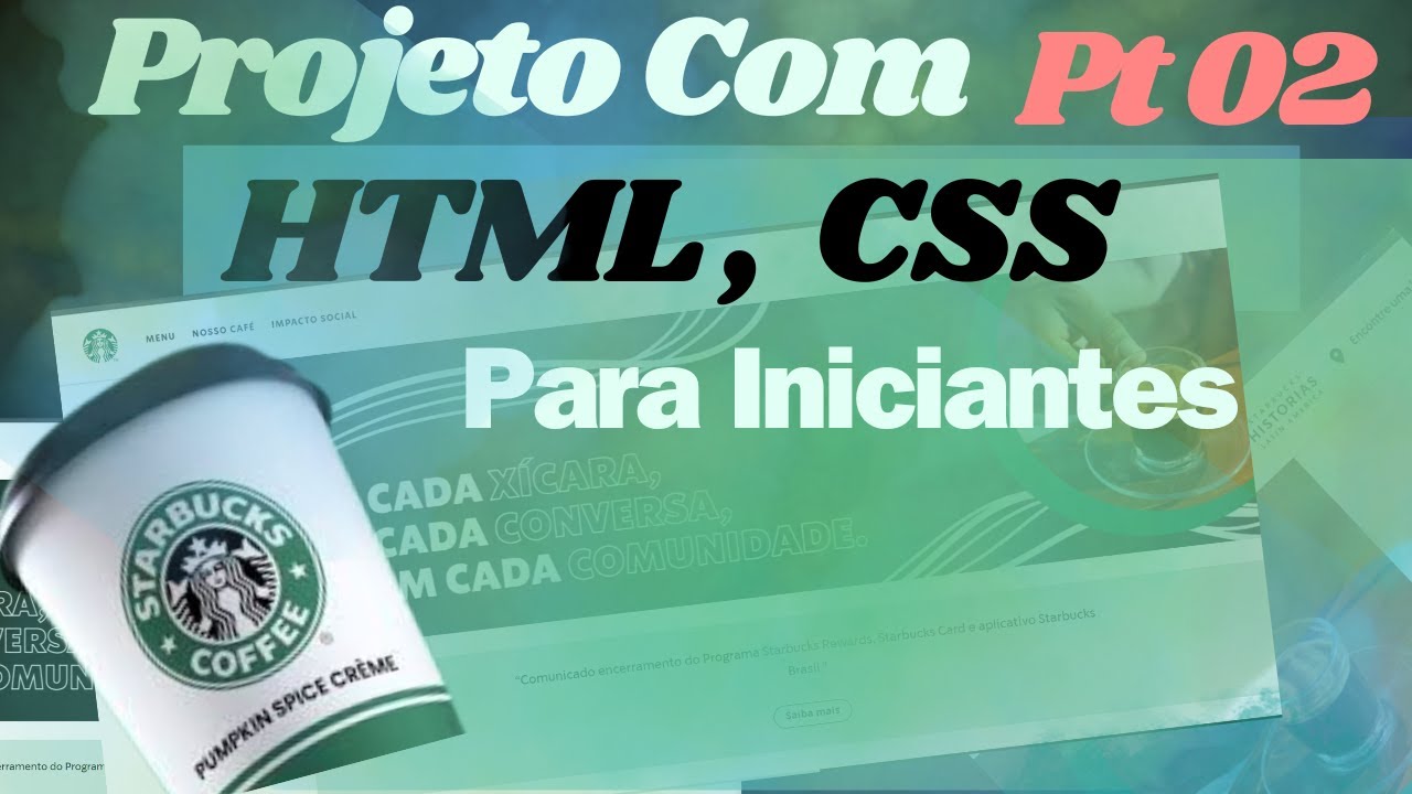 Projeto Com HTML e CSS   Para Iniciantes.