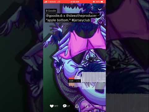 Apple Bottom - B.Goodie x Steeztheproducer #JerseyClub