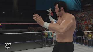 WWF Superstars Hillbilly Jim 🆚 H####-Tonk Man