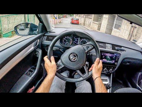 2017 Skoda Octavia [1.4 TSI 150HP] |0-100| POV Test Drive #1287 Joe Black