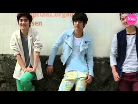 NU'EST Grabando calendario de escritorio 2013. Detrás de cámaras [Sub. Español]