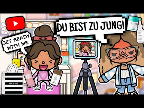 KIND IST SKINCARE  SÜCHTIG !! 😱🧴 | DRAMA, ÄRGER UND STREIT | TOCA BOCA STORY DEUTSCH  | ALLES TOCA