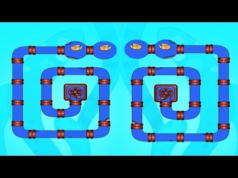 save the fish game pull the pin/save fish game/level 6119 level to 6161 level #fishdom @HAYAT GAMERZ